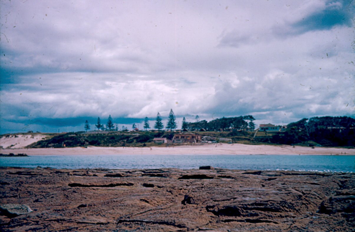 Toowoon Bay Beach horseshoe bay with calm turquoise waters on the Central Coast